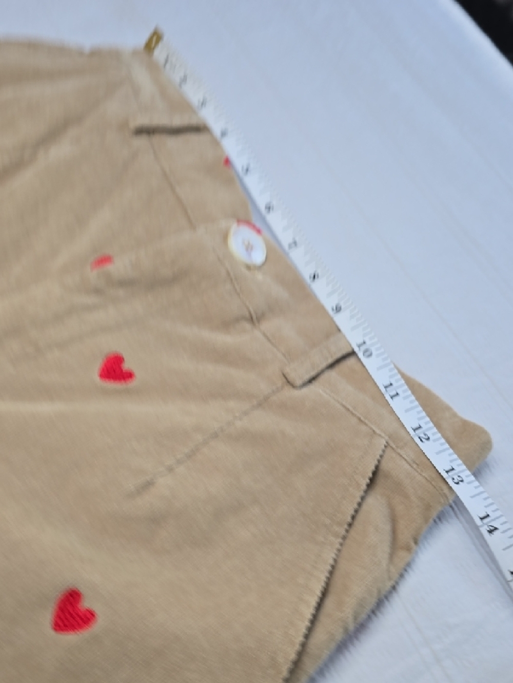 Cider "Uncontrollably In Love" Corduroy Pants Womens Medium (See Measurements) - Picture 7 of 15